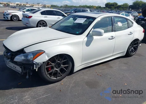 2011 Infiniti M37 z USA, uszkodzony, nr VIN JN1BY1AP2BM325492